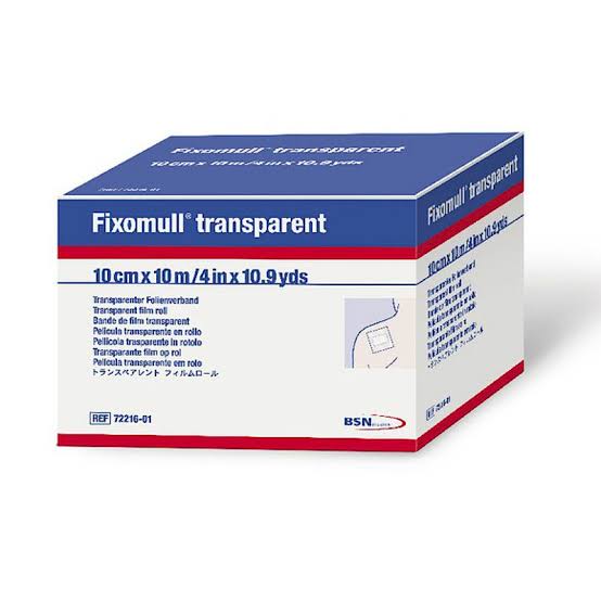 Fixomull เทปปิดแผลที่มีการแพ้ต่ำ ขนาด 10ซมx10ม